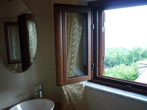 Koupelna v ubytování Il Poggio di Traverde