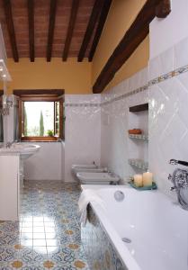 ห้องน้ำของ La Vecchia Quercia