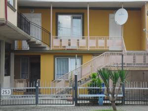 Balkón nebo terasa v ubytování Guest House Nika
