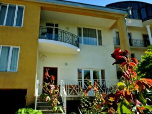 Balkón nebo terasa v ubytování Boutique Hotel Eco-House Tbilisi