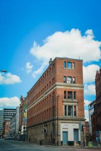 O edifício onde o hotel está situado