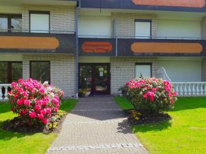 En have udenfor Ferienwohnung Achtern Diek