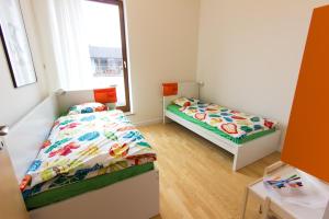 Postel nebo postele na pokoji v ubytování Komfortowy apartament Międzyzdroje
