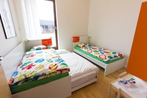 Postel nebo postele na pokoji v ubytování Komfortowy apartament Międzyzdroje