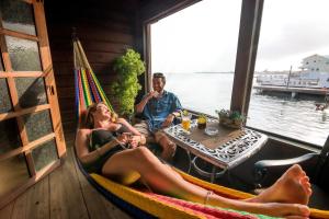 Clients de Utila Lodge
