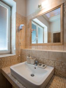 Kúpeľňa v ubytovaní Apartmány LAGUNA