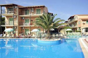 The swimming pool at or close to Philippos Kassiopi Apartments