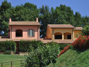 Zahrada ubytování Residence Terme Di Sorano