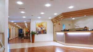 Vstupní hala nebo recepce v ubytování Central Hotel Löwen