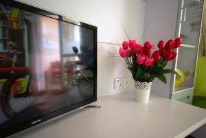 Et tv og/eller underholdning på Casa Joca Pueblo