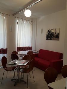 Posezení v ubytování Le Suite Sul Corso