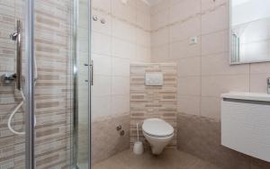 Koupelna v ubytování Apartments Hrgovcic