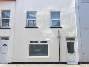 Bygningen som feriehuset ligger i