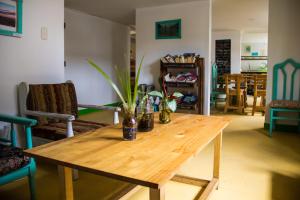Zona d'estar a Bidea Backpackers Hostel