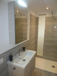 Koupelna v ubytování Casa Corte