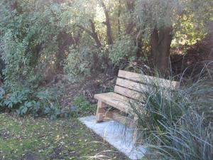 Um jardim no exterior de Oldfields