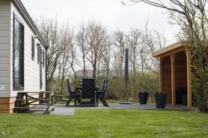 Zahrada ubytování Chalet de Schelp
