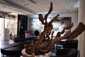 Posezení v ubytování Crystal Hotel