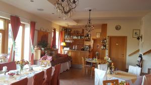 Posezení v ubytování FerienAppartments Landhaus FühlDichWohl
