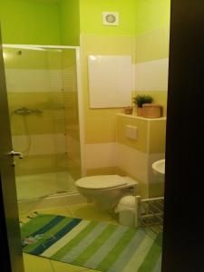 Koupelna v ubytování Apartman Paula 1