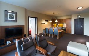 Posezení v ubytování Apartmán Chrúst