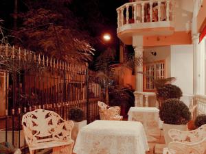 Uma varanda ou terraço em Pousada Casablanca