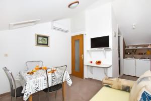 Kuchyň nebo kuchyňský kout v ubytování Apartment Center Marija