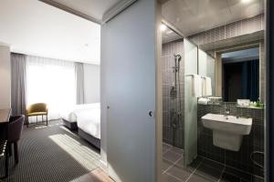 Baðherbergi á G2 Hotel Myeongdong