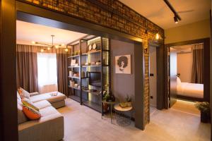 A bed or beds in a room at Cityloft 36 Még 37 kép