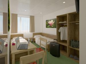 Posezení v ubytování WinBudget "bed&breakfast"