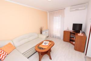 TV a/nebo společenská místnost v ubytování Apartments Pataj