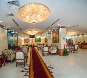 Posezení v ubytování Amjad Al Deafah Hotel