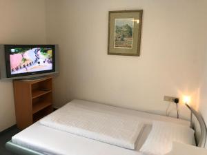 TV a/nebo společenská místnost v ubytování Hotel Goldene Krone Innsbruck