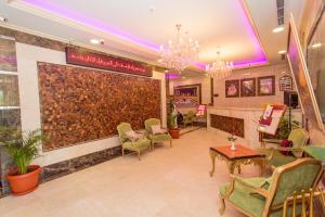 Posezení v ubytování Sama Al Deafah Hotel