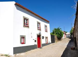 O edifício onde a casa de hóspedes está situado