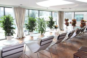 Posezení v ubytování Grand SPA Lietuva Serviced Apartments Dzūkija