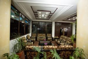 Area soggiorno di Hotel Crown Plaza