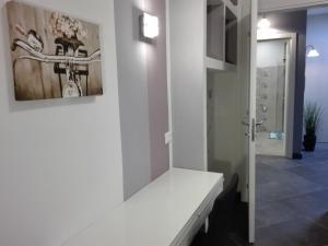 Koupelna v ubytování Casa Donatella