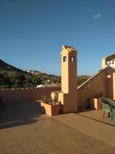 A general mountain view or a mountain view taken from A villát