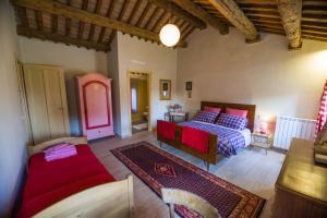 Postel nebo postele na pokoji v ubytování B&B Corte Vignazza