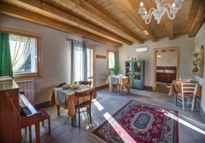 Posezení v ubytování B&B Corte Vignazza
