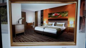Postel nebo postele na pokoji v ubytování Hotel Relax