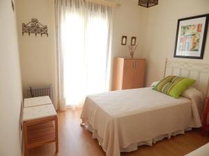 Posteľ alebo postele v izbe v ubytovaní Casa Mirador los Bancales