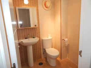 Kúpeľňa v ubytovaní Casa Mirador los Bancales