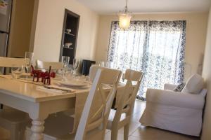 Posezení v ubytování Domino Blue Apartment