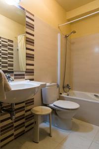 Koupelna v ubytování Hotel El Molino