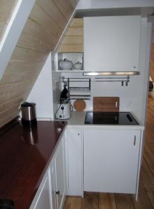 Een keuken of kitchenette bij Kalkmarkt Suites