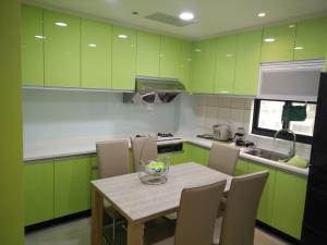 Dapur atau dapur kecil di Frank B&B