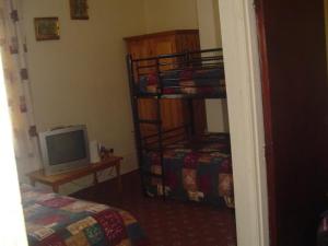 A television and/or entertainment center at Fawlty Towers 