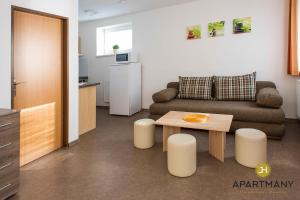 Dapur atau dapur kecil di Apartmány Jindřichův Hradec